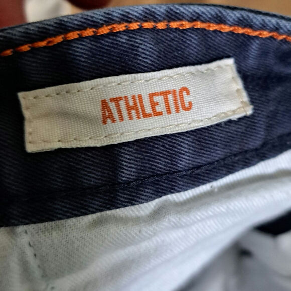 Dockers Casual Athletic Fit Navy Pants Men's 40 x 32 - Picture 6 of 9